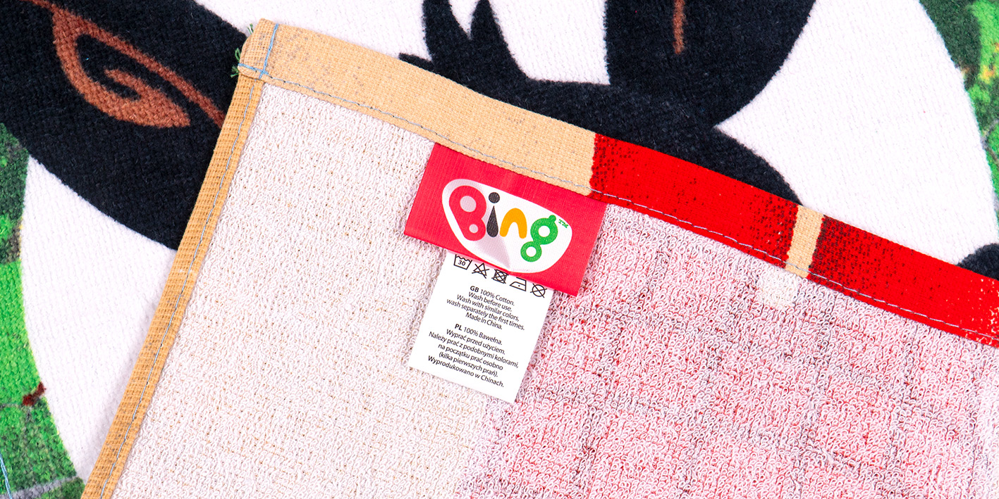 Ręcznik 30x50 cm bing i flop